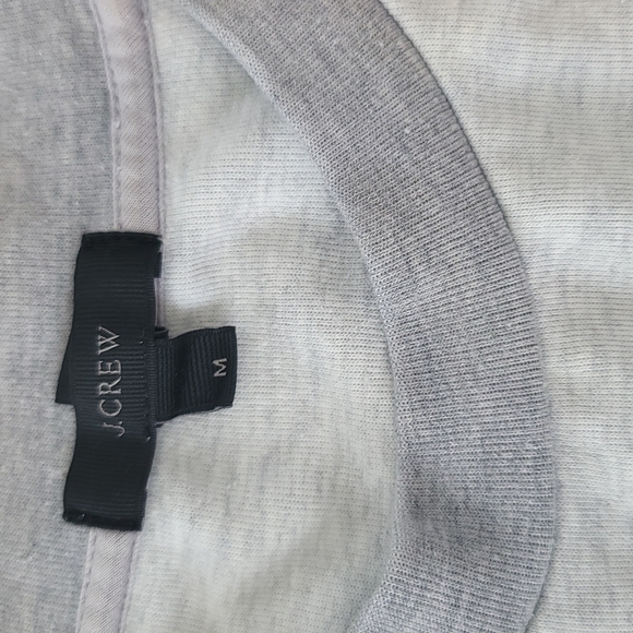 J.Crew elegant sweatshirt with lace insert size M - Picture 3 of 3